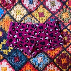 pink leopard print pajamas